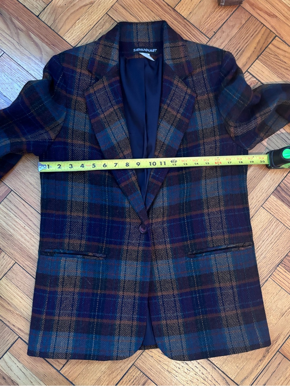 Savannah 100% wool light blazer - Picture 6 of 8